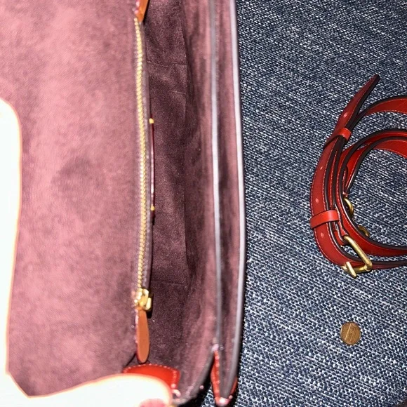 Coach Red Crossbody Bag - Picture 5 of 13